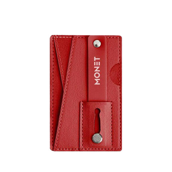 Monet Wallet Kickstand - Red