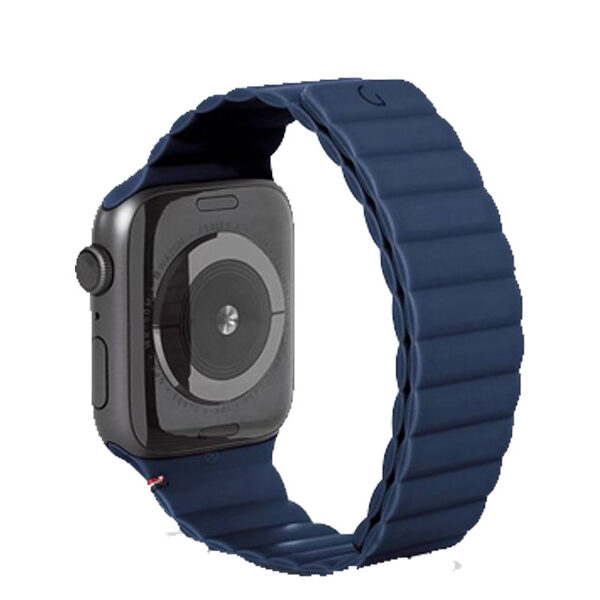 Decoded Apple Watch Silicone Magnetic Strap  42/44/45mm -Navy