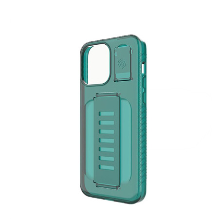 كفر جريب تو يو بوست مع مسند لهاتف آيفون 15 برو (أزرق مخضر)