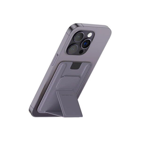 Amazing Thing-Smoothie Pro Mag Magnetic Card Wallet Holder With Ergonomic Grip Strap and Stand