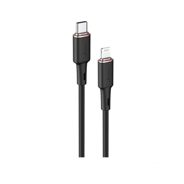 AceFast C2-01 USB-C to Lightning zinc alloy silicone charging data cable
