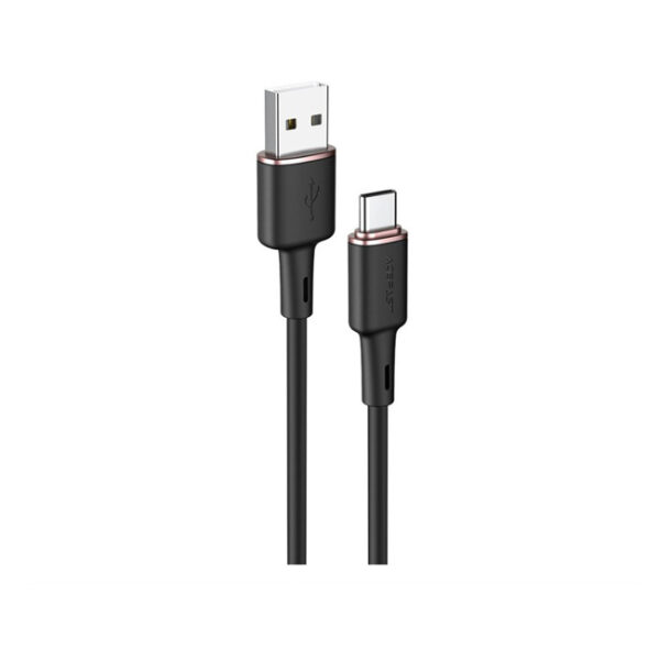 AceFast C2-04 USB-A to USB-C zinc alloy silicone charging data cable