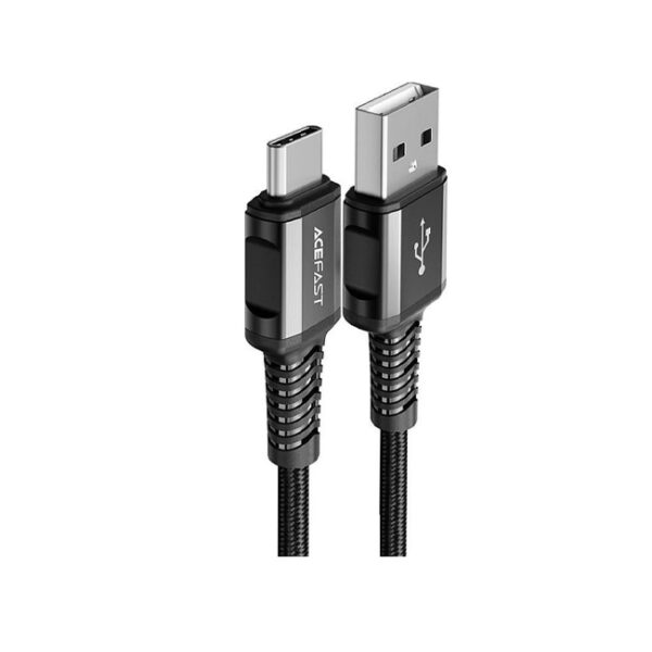 AceFast C1-04 USB-A to USB-C aluminum alloy charging data cable