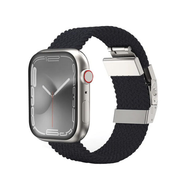 Amazing Thing Titan Weave Band For Apple Watch 45/44/42MM Black
