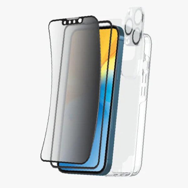 LEVORE Screen protection iPhone 15 PRO 6 in 1 for Privacy - LSM52