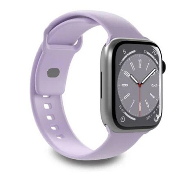 Puro Silicone watchband for Apple Watch 42–44–45-49 mm- Lavander