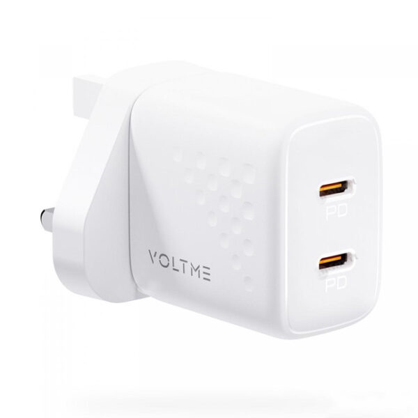 VOLTME Revo 20 Duo Lite Wall Charger- White