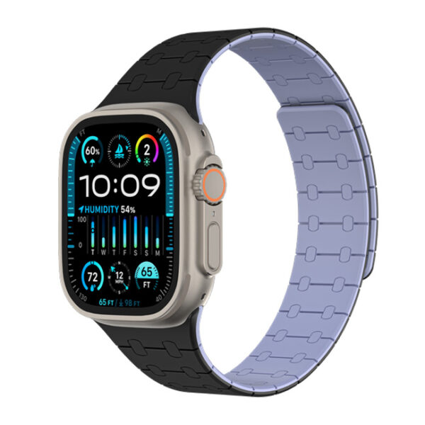 Amazing thing Smoothie Sport Band For Apple Watch 45/49 MM Black