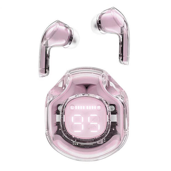 Headphones TWS Acefast T8 Earphones, Bluetooth 5.3, IPX4 (Lotus Pink)