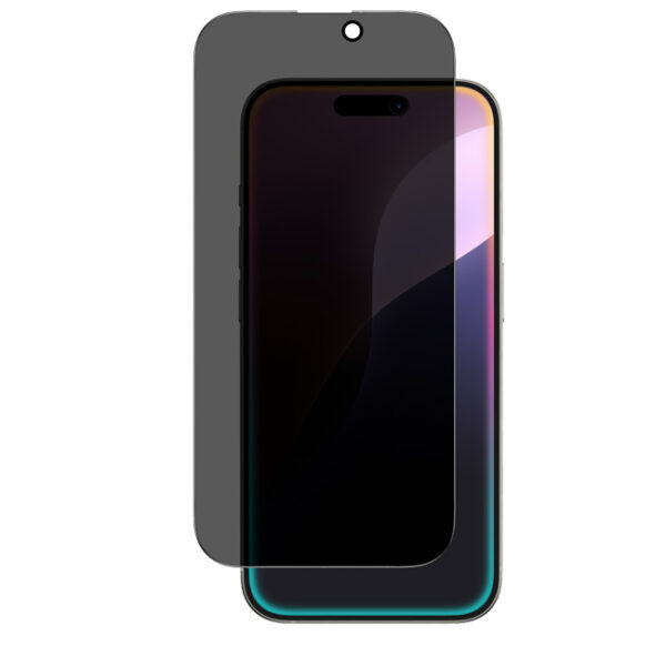 AmazingThing IPHONE 16 PRO MAX 6.9 2.75D FULLY COVERED RADIX PRIVACY GLASS