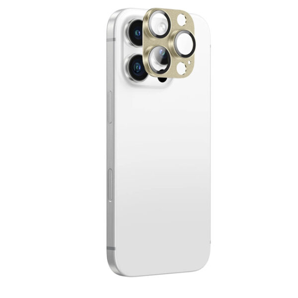 AmazingThing iPhone 16 PRO 6.3 / 16 PRO MAX 6.9 AVIATION GRADE ALLOY LENS GLASS - Rose Gold