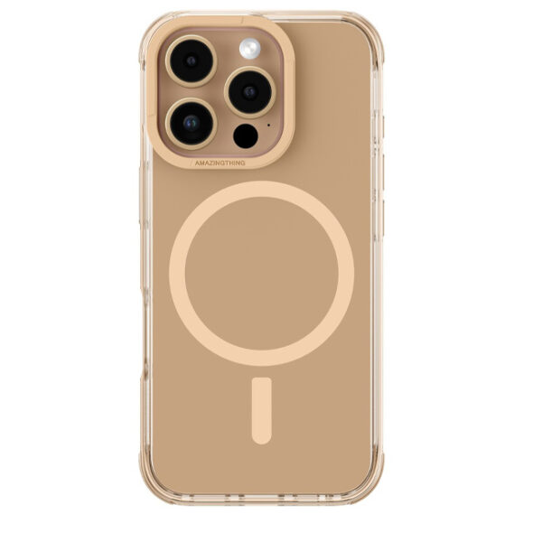 Amazing Thing iPhone 16 PRO 6.3 OMNI MAGSAFE DROP PROOF CASE -Rose Gold