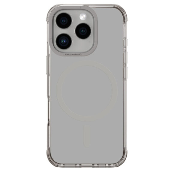 Amazing Thing iPhone 16 PRO 6.3  OMNI MAGSAFE DROP PROOF CASE- Gray