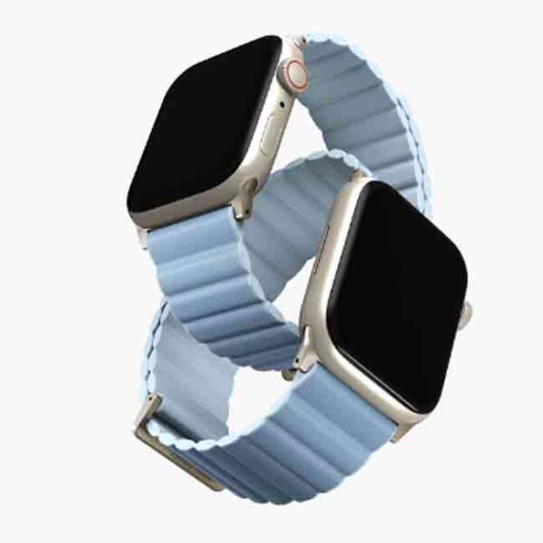 Uniq Revix Premium Edition Reversible Mag. Apple Watch 41/40/38mm Str. (Blue)