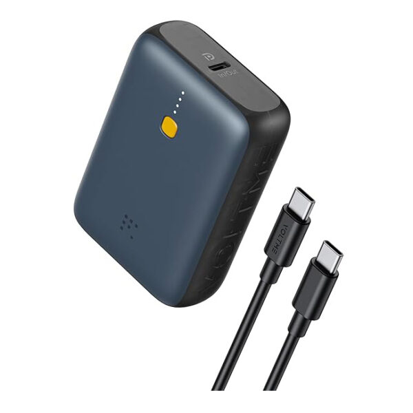 VOLTME هايبركور 10K برو بقدرة 30 واط، بنك طاقة فائق الصغر محمول مع كابل تايب C