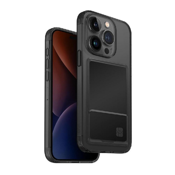 Uniq Air Fender ID Mobile Case iPhone 15 Pro - Black