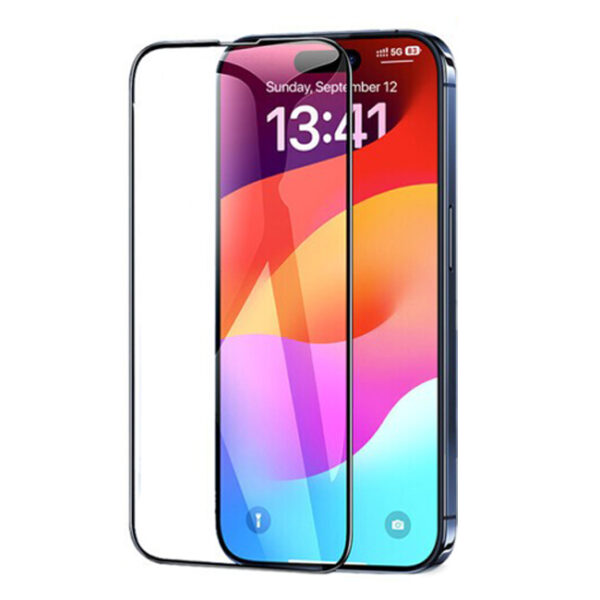 واقي شاشة شفاف Brave لهاتف iPhone 15 Pro