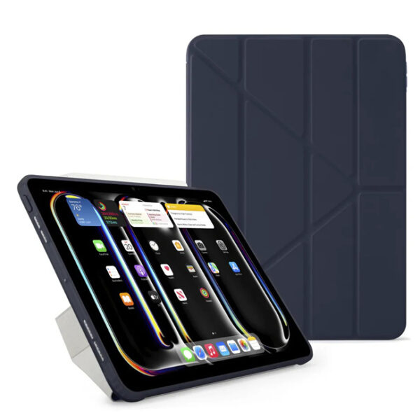 Pipetto iPad Pro 11 - 2024 - Origami No1 Original Case - Dark Blue