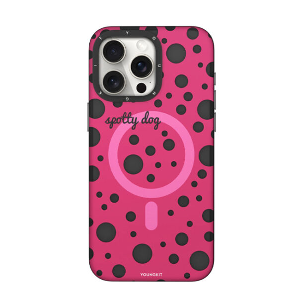 Young Kit iPhone 13 Pro Max Cover Colorful Polka Dots