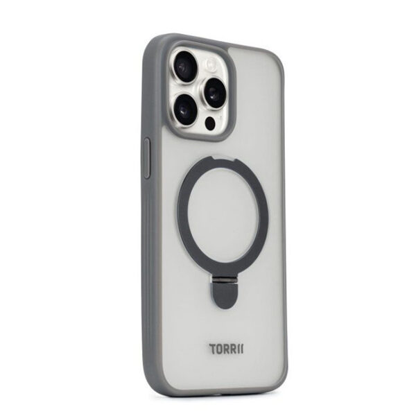 Torrii iPhone 15 Pro Max 6.7-inch Torero Stand Case+MagSafe (Grey)