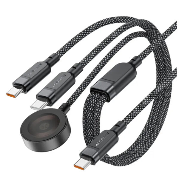 Acefast C6-11 USB-C 3-in-1 100W Charging Data Cable-1.2M