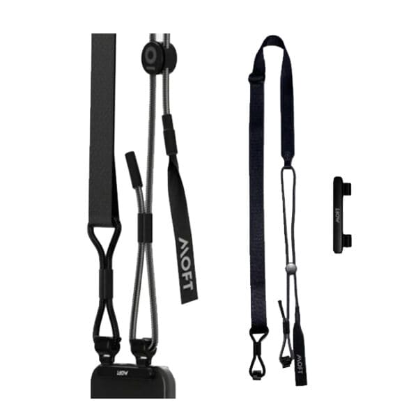 Moft Adjustable Long Lanyard - Black