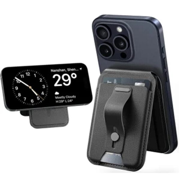 ESR Magsafe Grip Wallet Stand Halolock (Black)