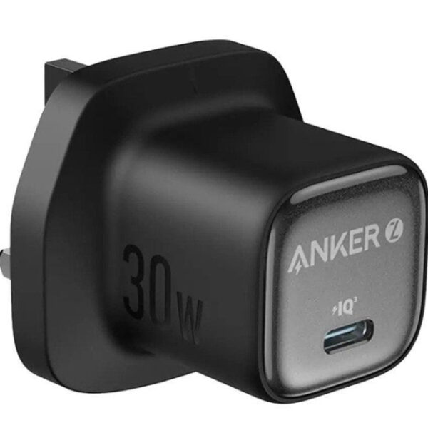 Anker Zolo Charger (30W, PD 3.0) (Black)