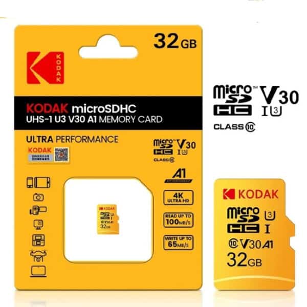Kodak microSDHC 32GB UHS-I U3 V30 A1