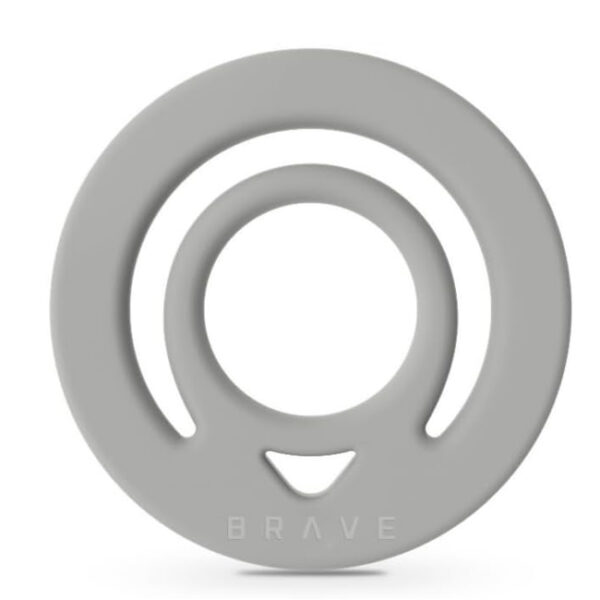 Brave Grip Magnetic Ring Finger Holder Light Grey