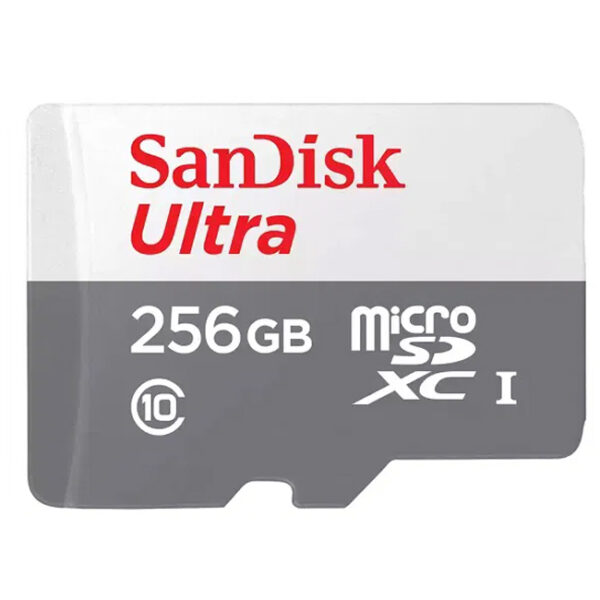 SanDisk 256GB Ultra microSDXC UHS-I Class 10 Memory Card 100 MB/s