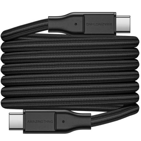 AmazingThing Magcord 60W Usb-C To Usb-C Magnetic Cable 1.2M - BLACK