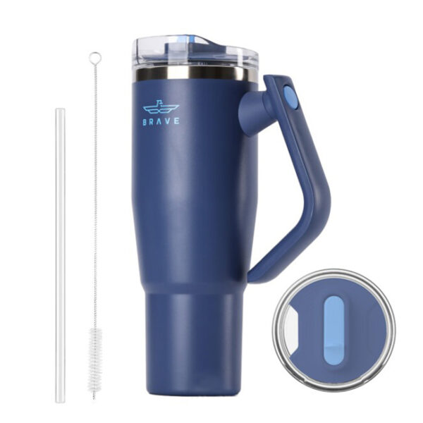 Brave Temp Guard Vacuum Insulated Travel Mug 1200ml - Deep Ocean