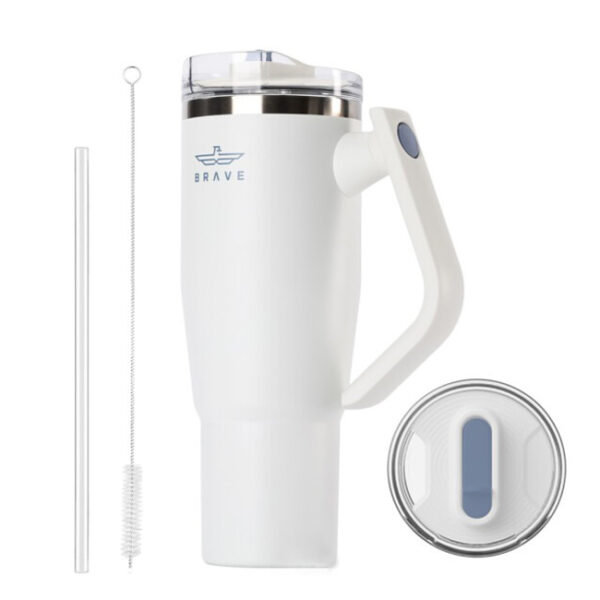 Brave Temp Guard Vacuum Insulated Travel Mug 1200ml - White